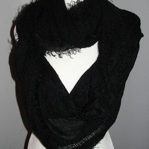 Apt. 9, black, infinity scarf